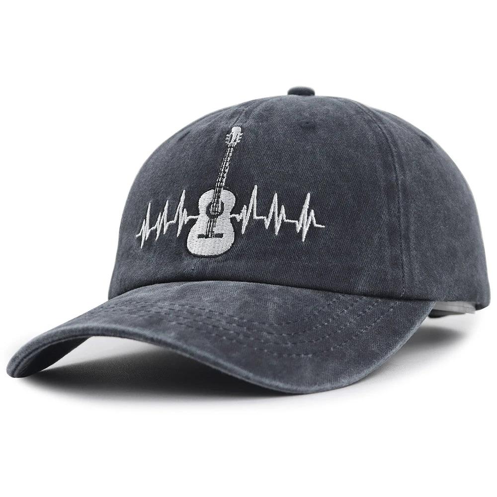Men's Guitar Baseball Cap by GJG Denim