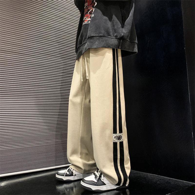 Men's Loose Wide Leg Pants by GJG Denim