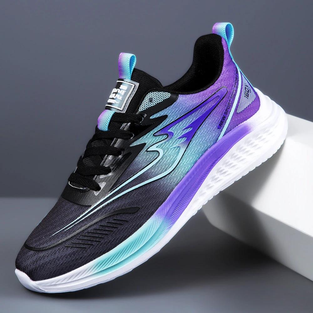 Mens's Mesh Breathable And Wearable Casual Running Shoes by GJG Denim