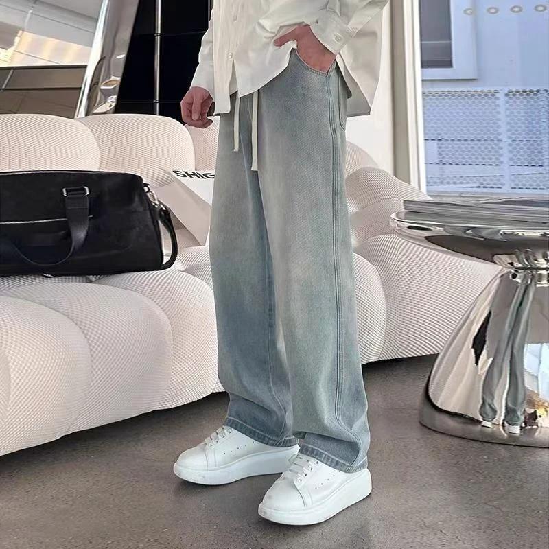 Men's Straight-leg Relaxed-fit Jeans by GJG Denim
