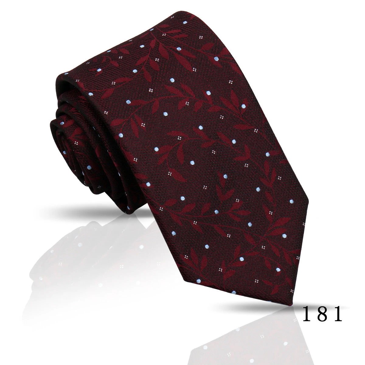 Men's Casual Polyester Jacquard Ties by GJG Denim