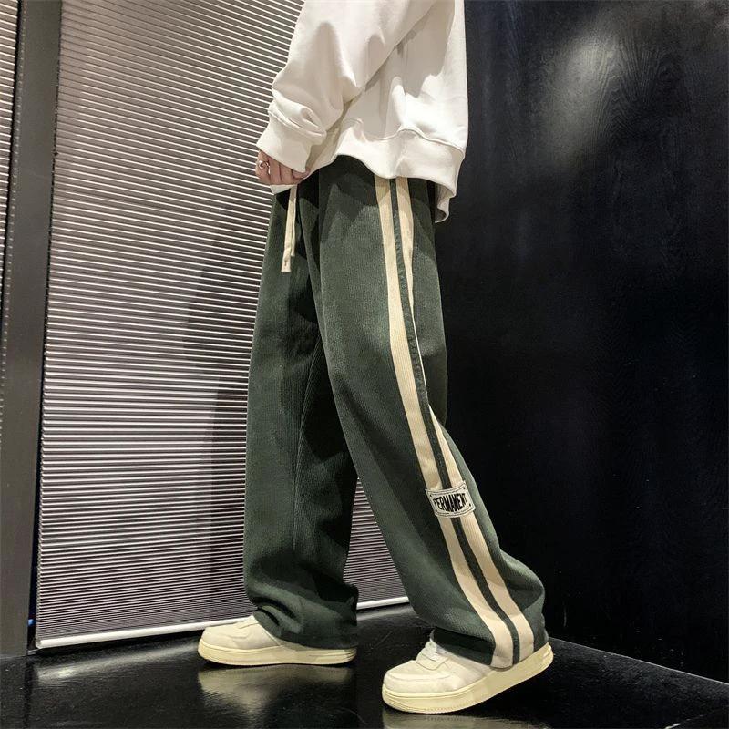 Men's Loose Wide Leg Pants by GJG Denim