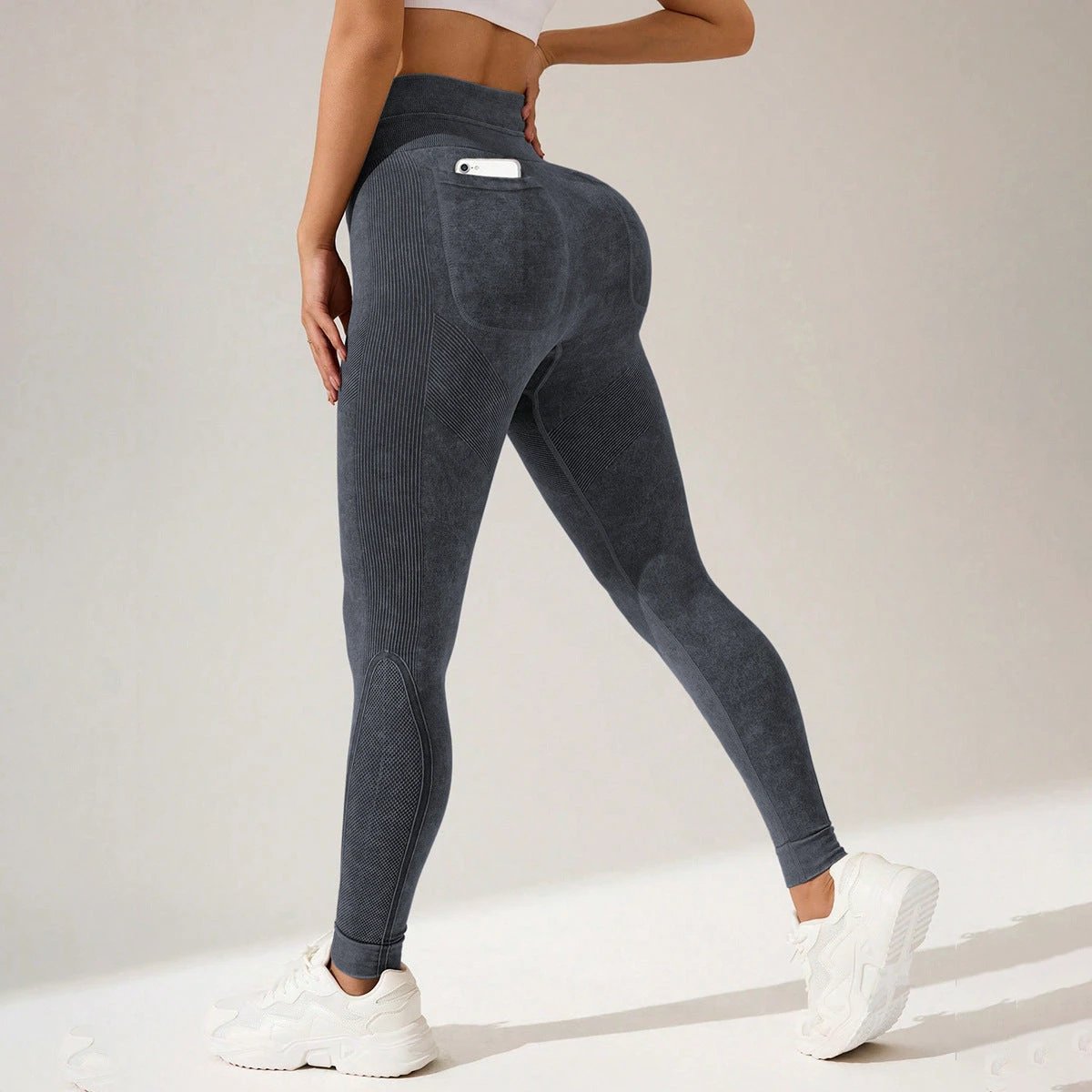 Athletic Outdoor Pocket Leggings For Fitness And Yoga by GJG Denim