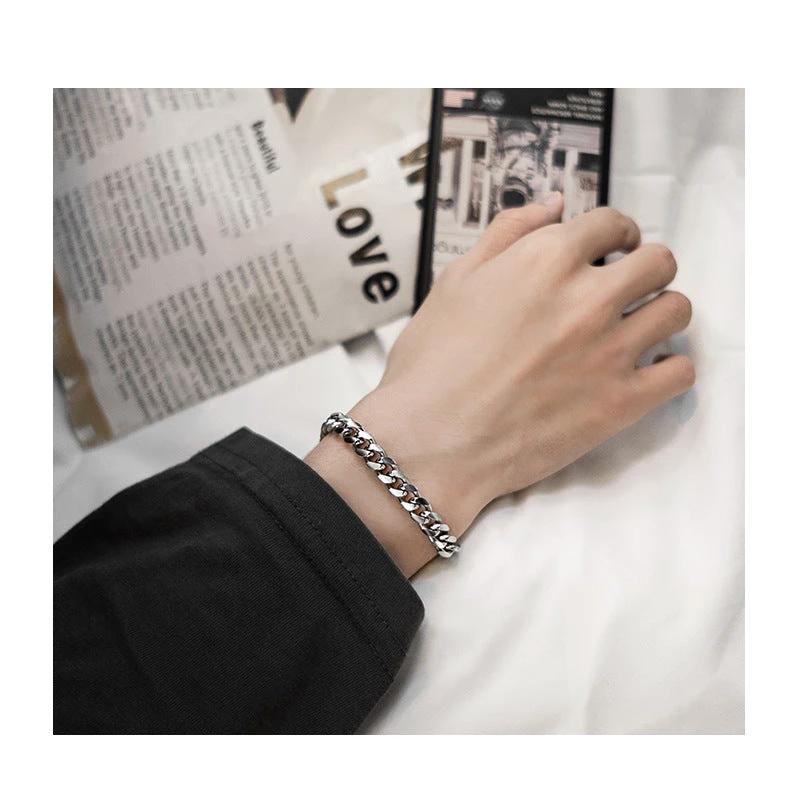 Men's Retro Cuban Bracelet by GJG Denim