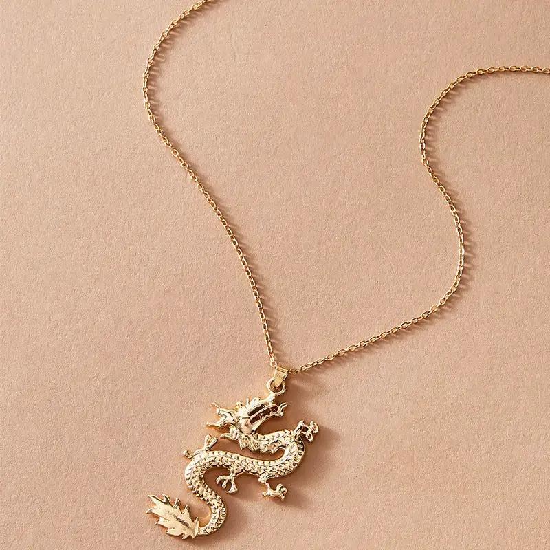 Dragon Style Necklace For Men by GJG Denim