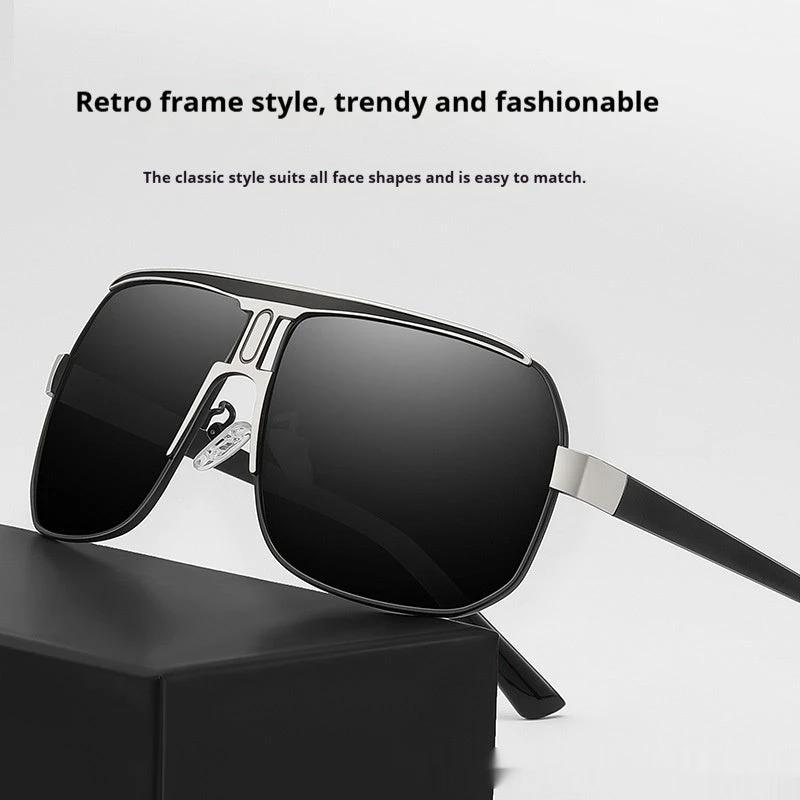 Driving Sunglasses Stylish Large Frame by GJG Denim