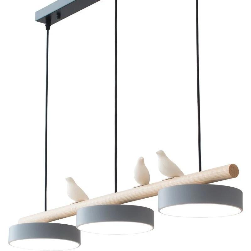 Three-head Chandelier by GJG Denim