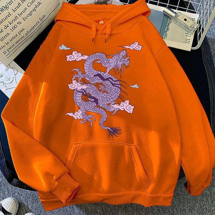 Men's Chinese Dragon Hoodies by GJG Denim