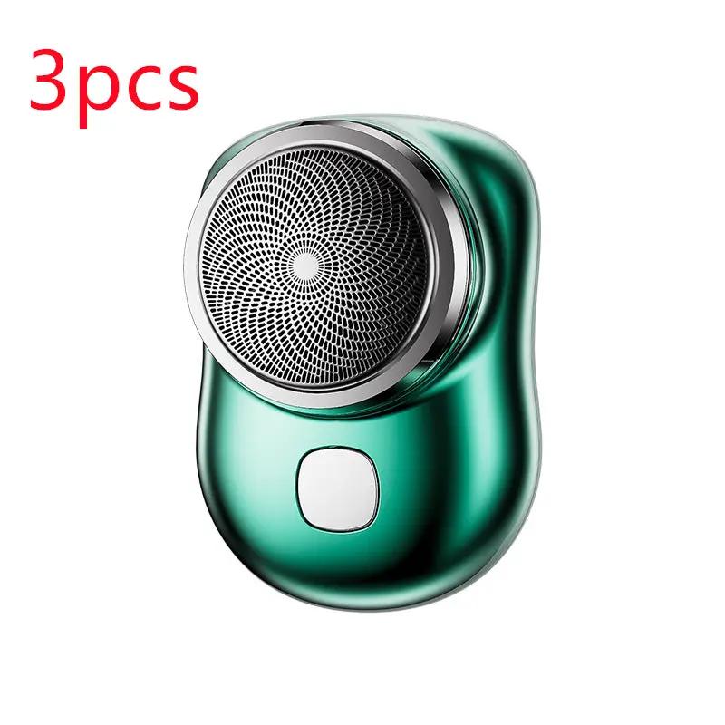 Mini Portable Face Cordless Shavers Rechargeable USB Electric Shaver Wet & Dry Painless Small Size Machine Shaving For Men by GJG Denim