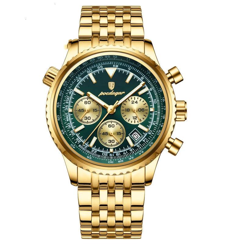 Automatic Mechanical Multi-function High-end Trendy Waterproof Watch For Men by GJG Denim