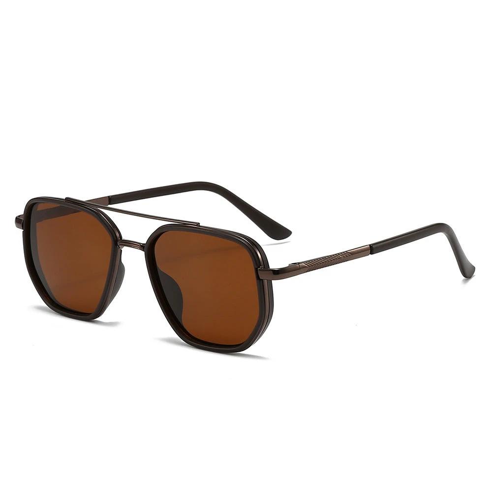 Men's UV-Protective Metal Sunglasses by GJG Denim