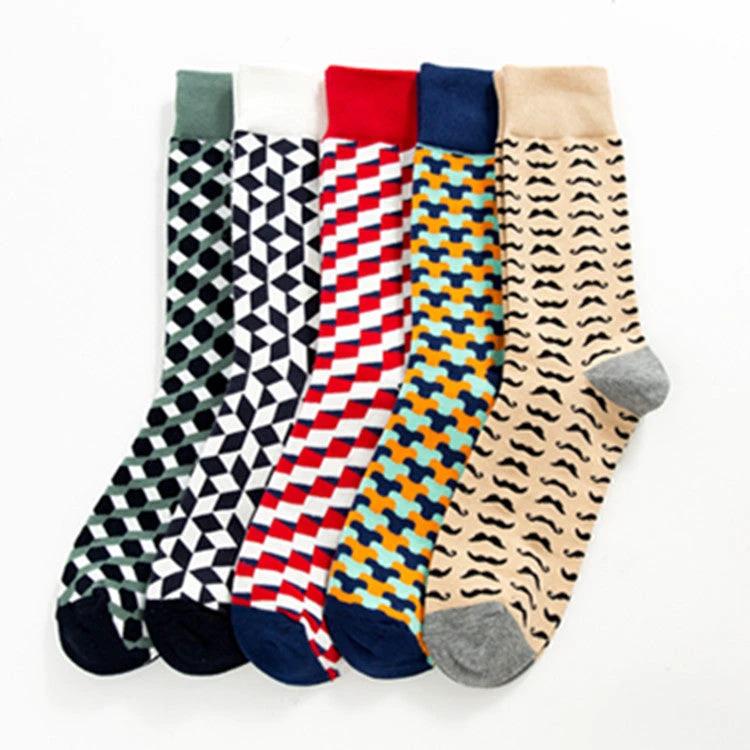 Men's Casual Cotton Socks by GJG Denim