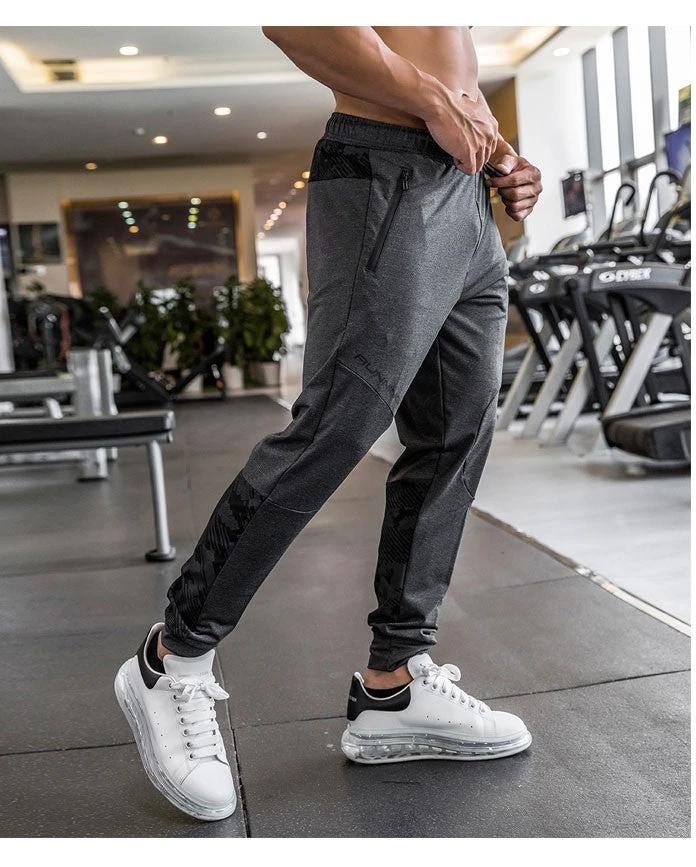 Men's Elastic Breathable Sweat Absorbent Quick Dry Sweatpants by GJG Denim