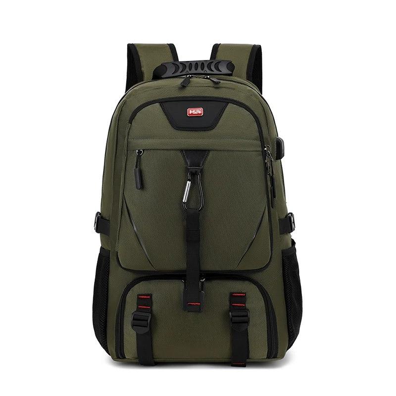 Outdoor Mountaineering Waterproof Extra Large Capacity Travel Luggage Backpack by GJG Denim