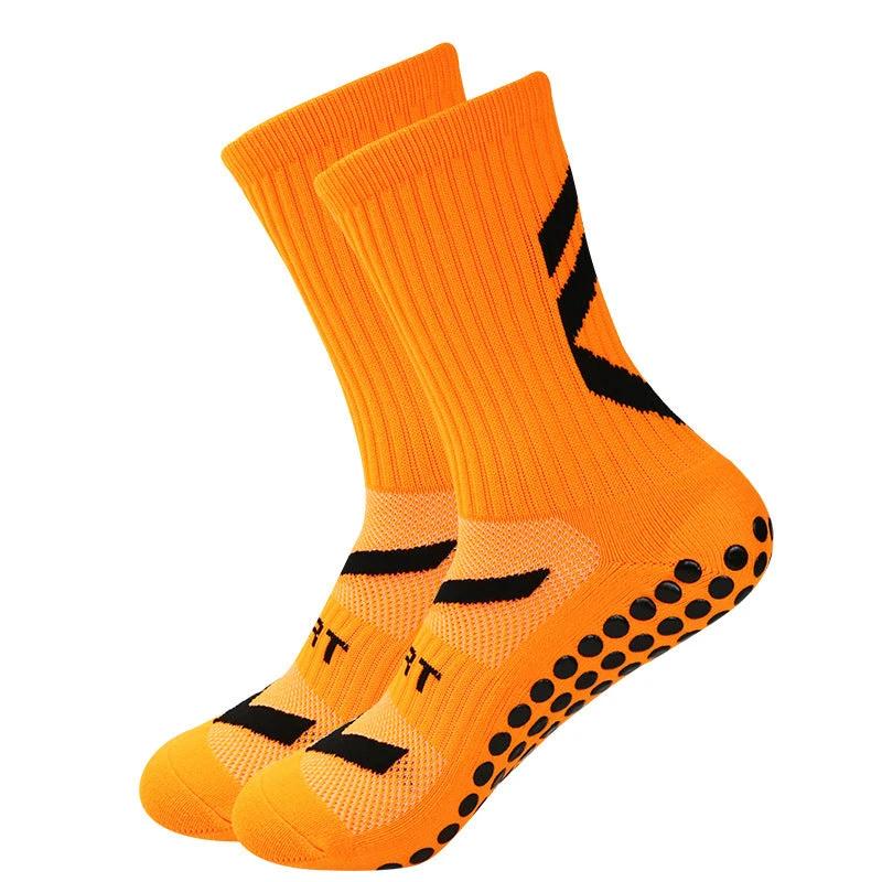 Men's Non-slip Thick Football Shock-absorbing Sports Socks by GJG Denim