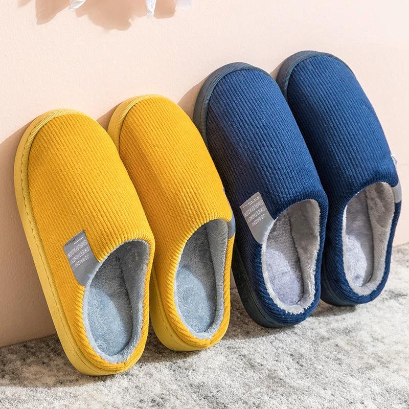 Men's Corduroy Slippers by GJG Denim