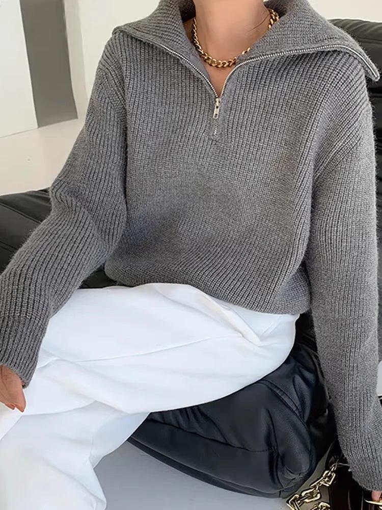 Sweaters Ladies Woolen Sweater Wool Jacket Clothes by GJG Denim