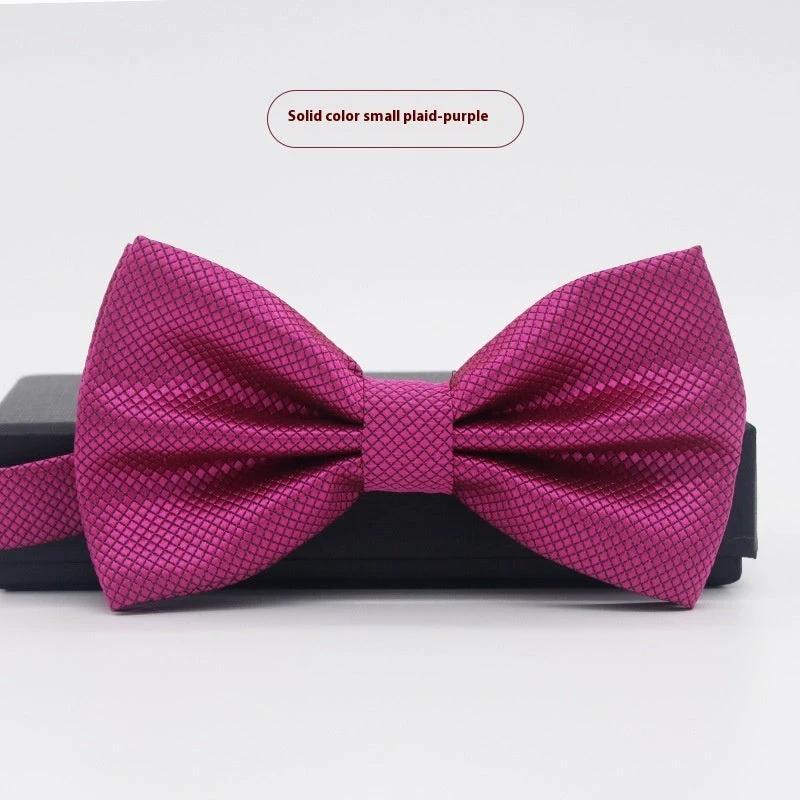 Men's Solid Color Bow Tie by GJG Denim