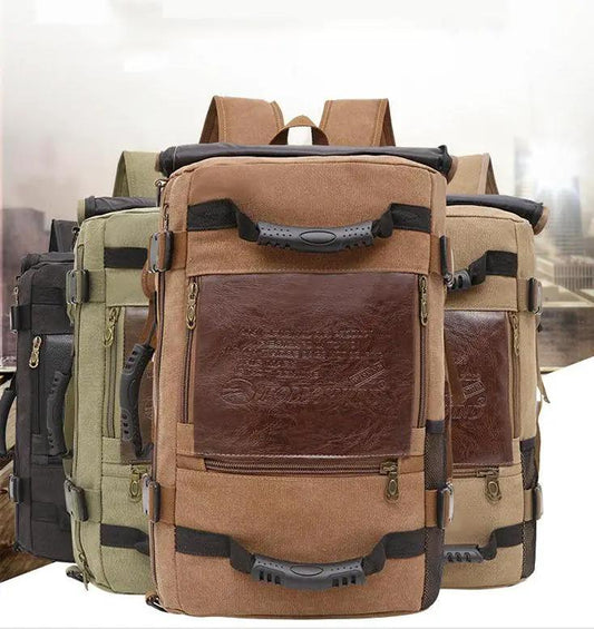 Men's Canvas Backpack by GJG Denim
