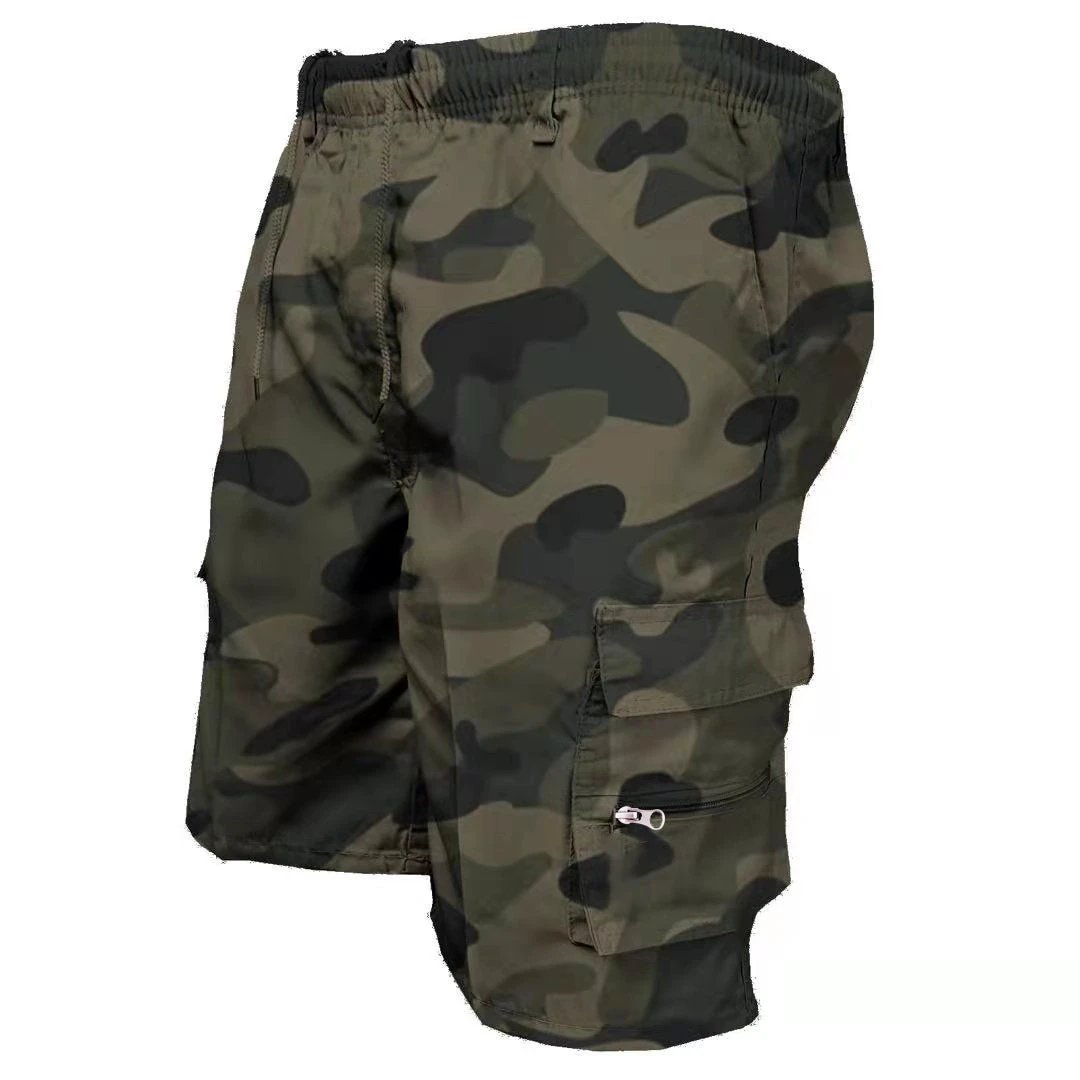 Men's Casual Shorts Loose Summer Outdoor Workout Pants by GJG Denim