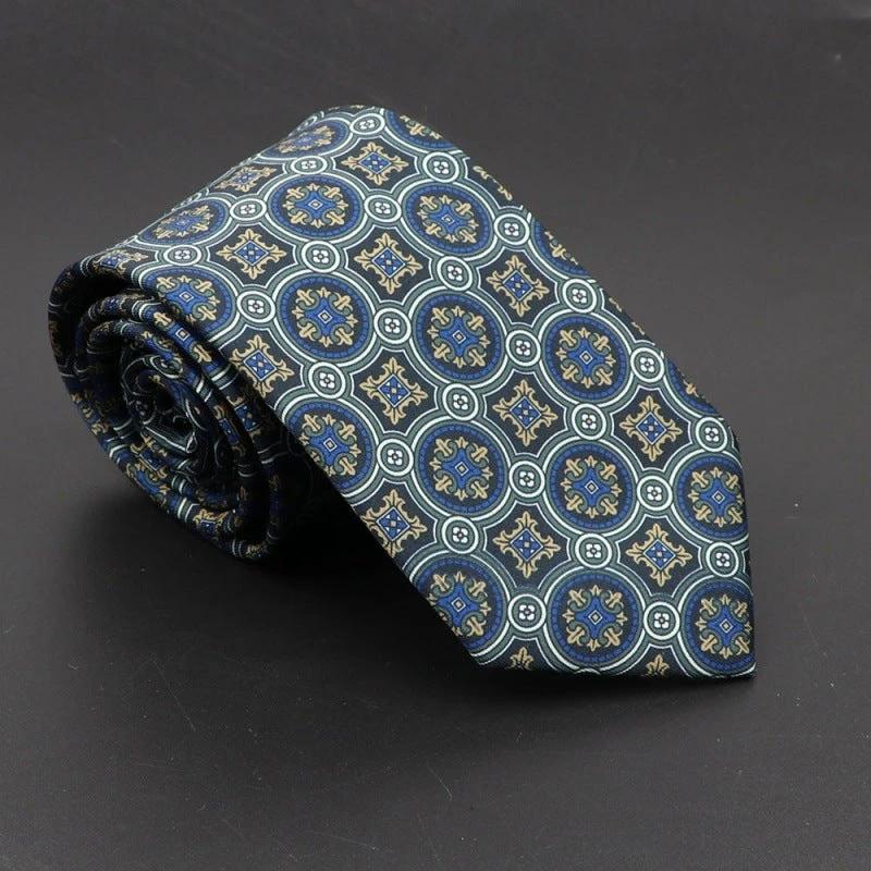 Men's Super Soft Bohemian Silk Ties by GJG Denim