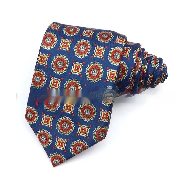 Business Polyester Men's Printed Tie by GJG Denim