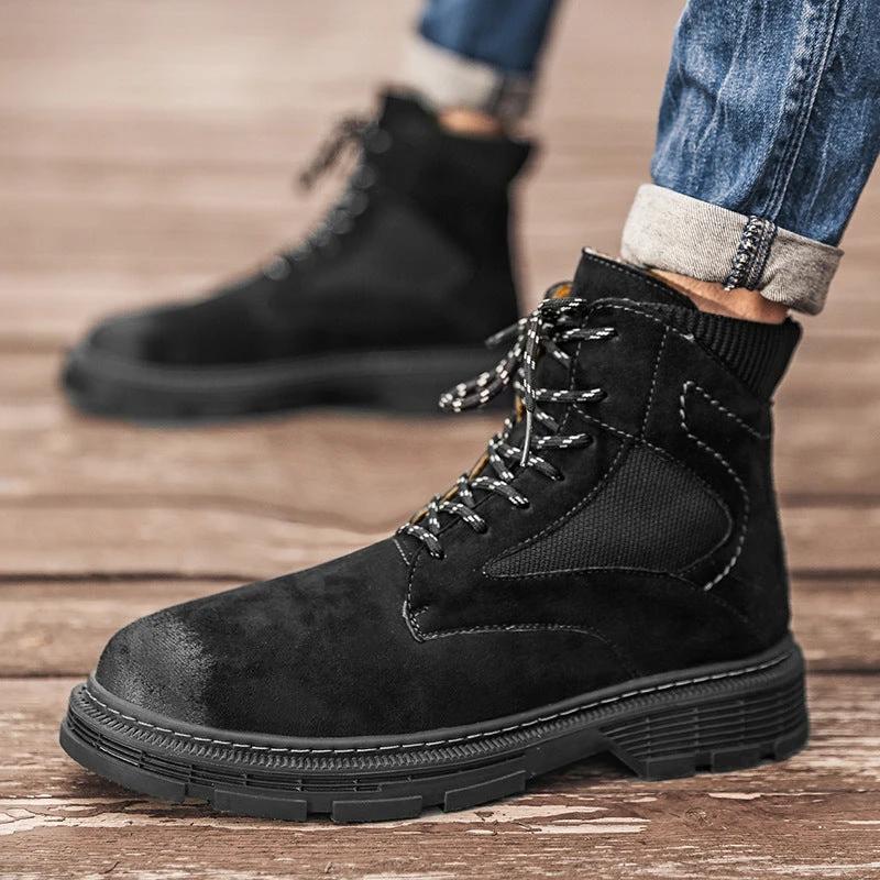 Men's Martin Boots by GJG Denim