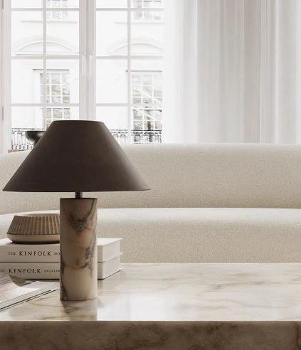 Design Decoration Marble Table Lamp by GJG Denim