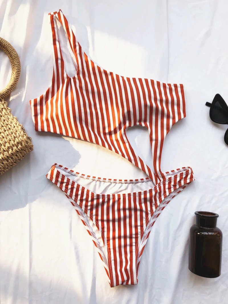 One-piece Bikini Foreign Trade One-piece Swimwear by GJG Denim