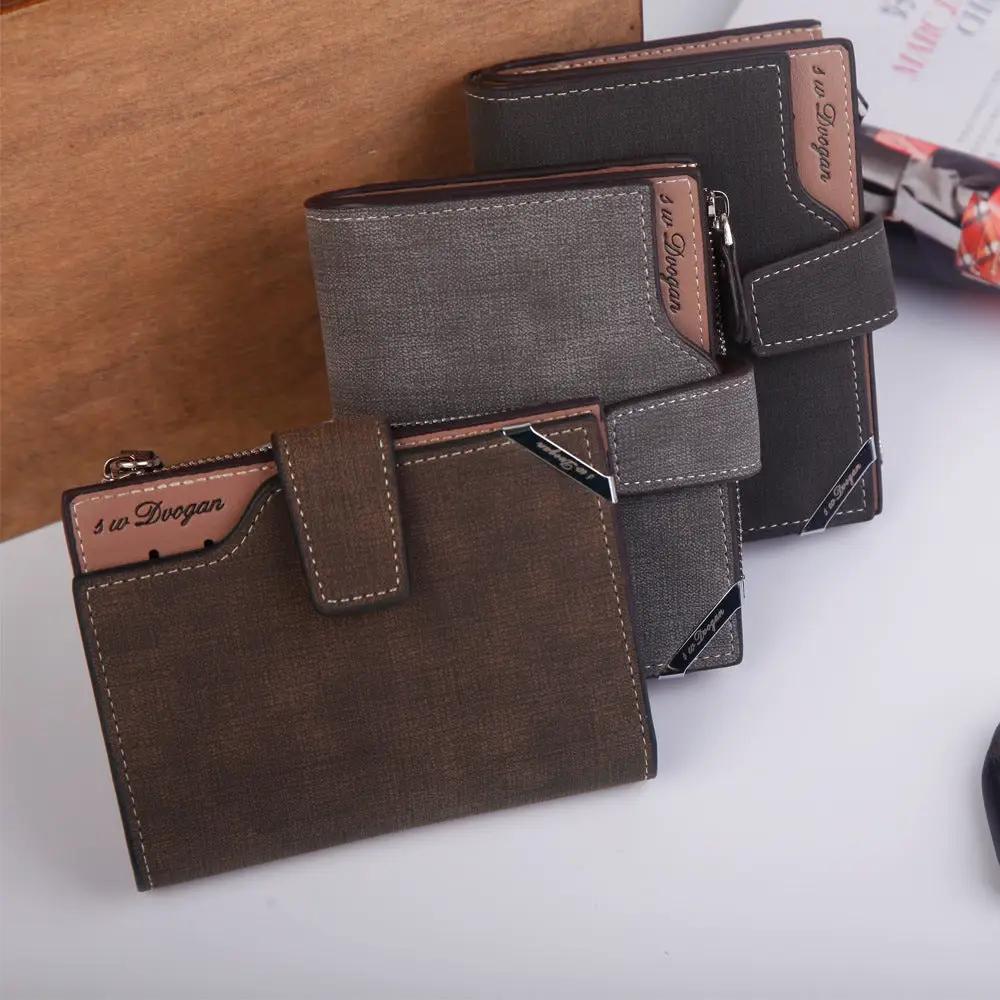 Men's Short Retro Wallet by GJG Denim