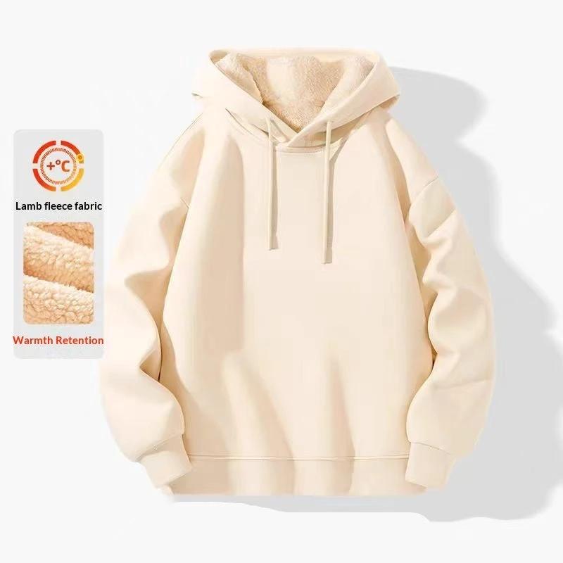 Men's Fleece-lined Hoodie Extra Soft And Extra Warm by GJG Denim