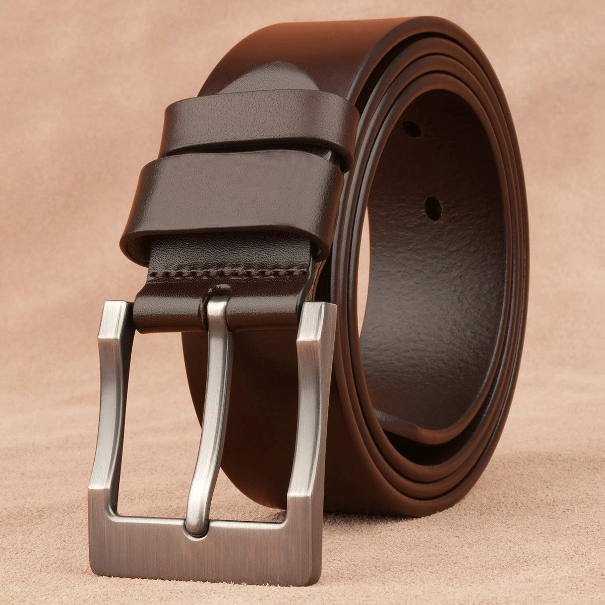 Men's Pin Buckle Business Casual Belt by GJG Denim