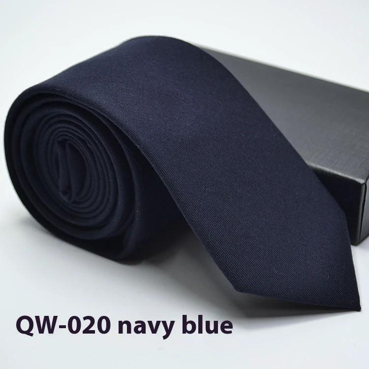 Men's Super Narrow Wool-like Elegant Tie by GJG Denim
