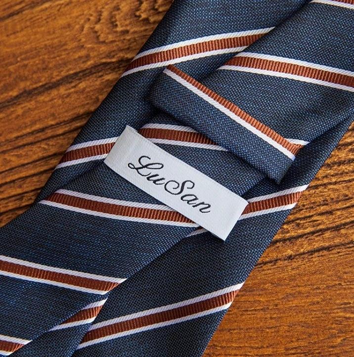 Business Formal Wear Striped Tie Host Commuter Arrow All-match Suit Shirt Accessories by GJG Denim