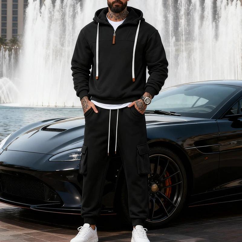 Men's Hoodie And Sweatpants Set by GJG Denim