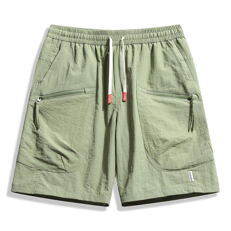 Large Pocket Men's Five-inch Shorts by GJG Denim
