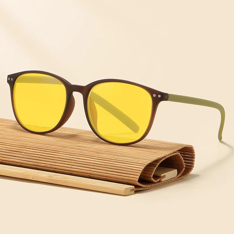 Retro Night Vision Anti-blue Light Glasses For Men by GJG Denim