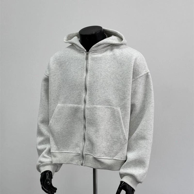 Men's Backpack Zip Up Hoodie by GJG Denim