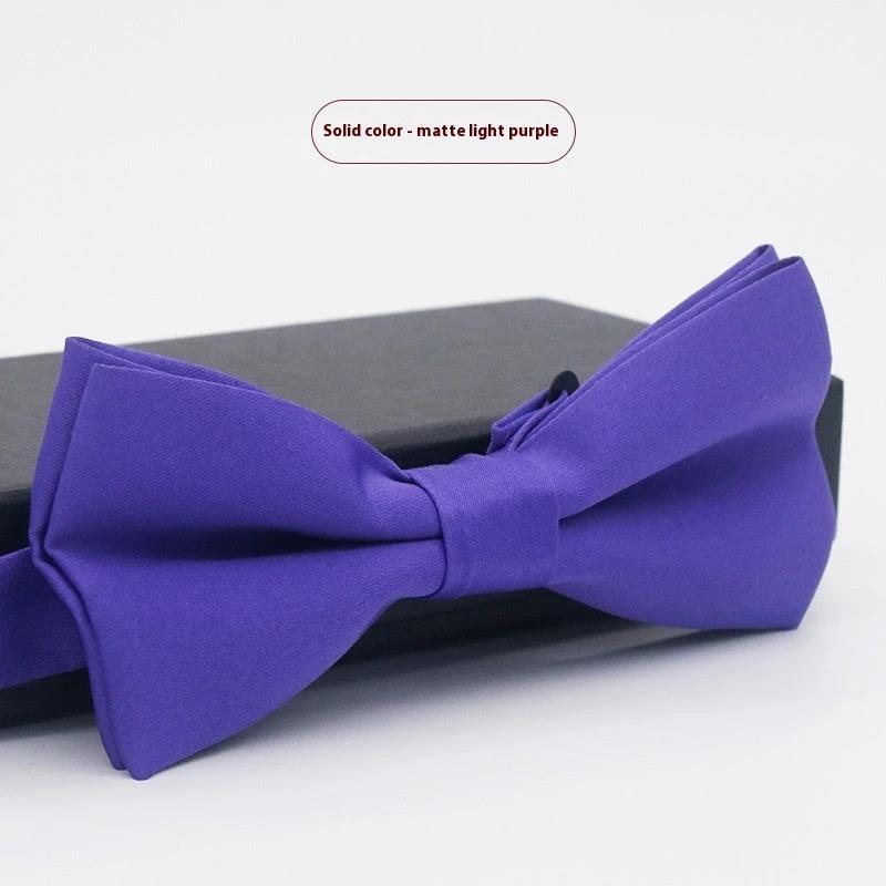 Men's Solid Color Bow Tie by GJG Denim