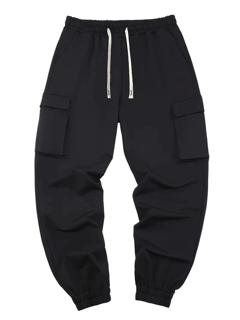 Men's Multi-pocket Tappered Leisure Pants by GJG Denim
