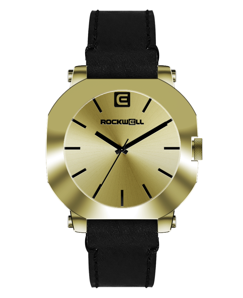 Apex (Gold/Black) Watch by Rockwell Time