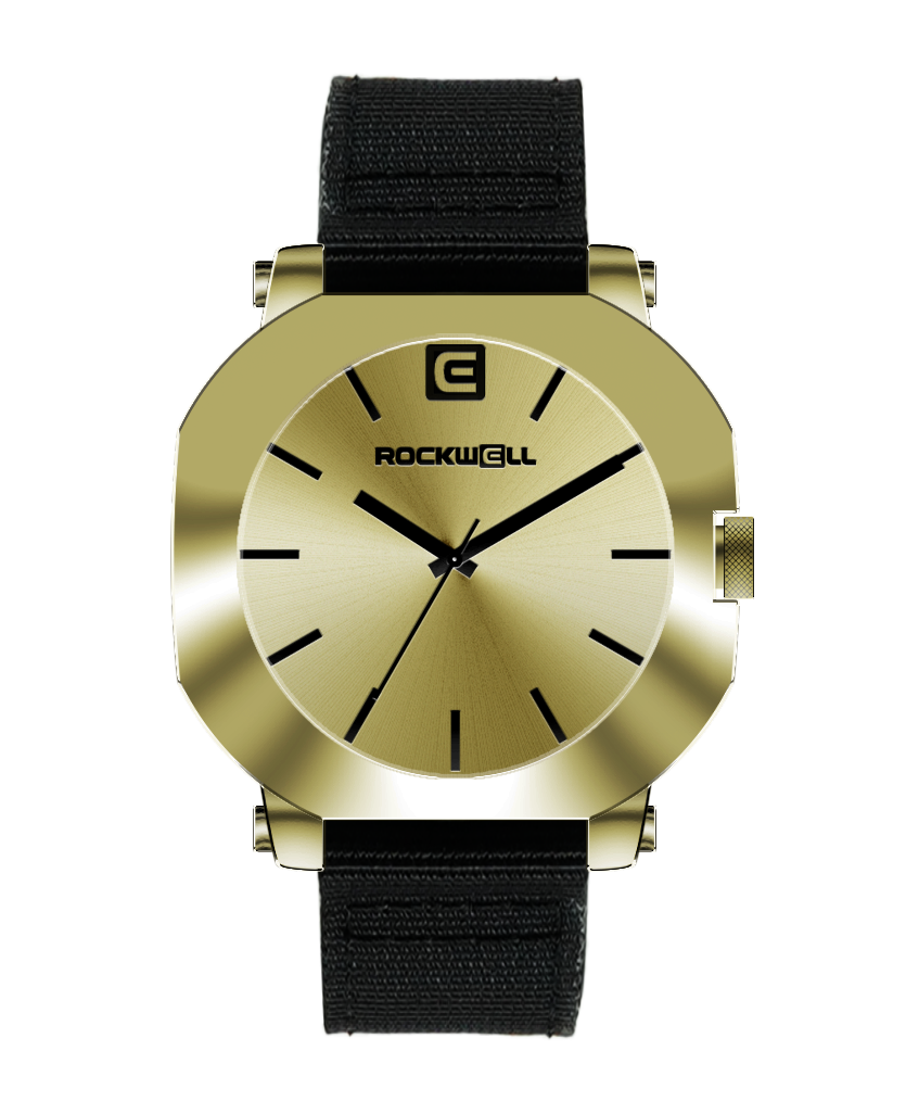 Apex (Gold/Black) Watch by Rockwell Time