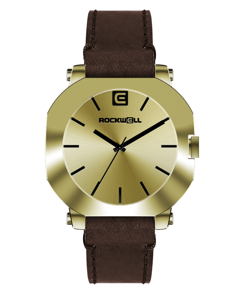 Apex (Gold/Black) Watch by Rockwell Time