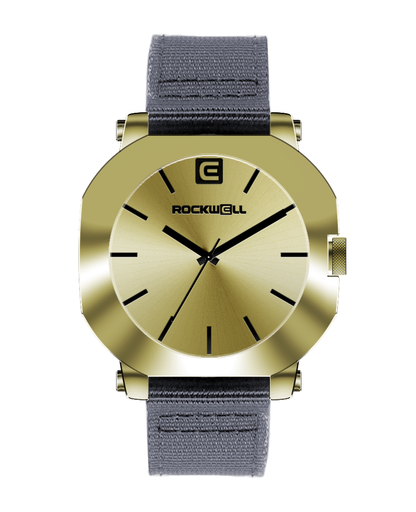 Apex (Gold/Black) Watch by Rockwell Time