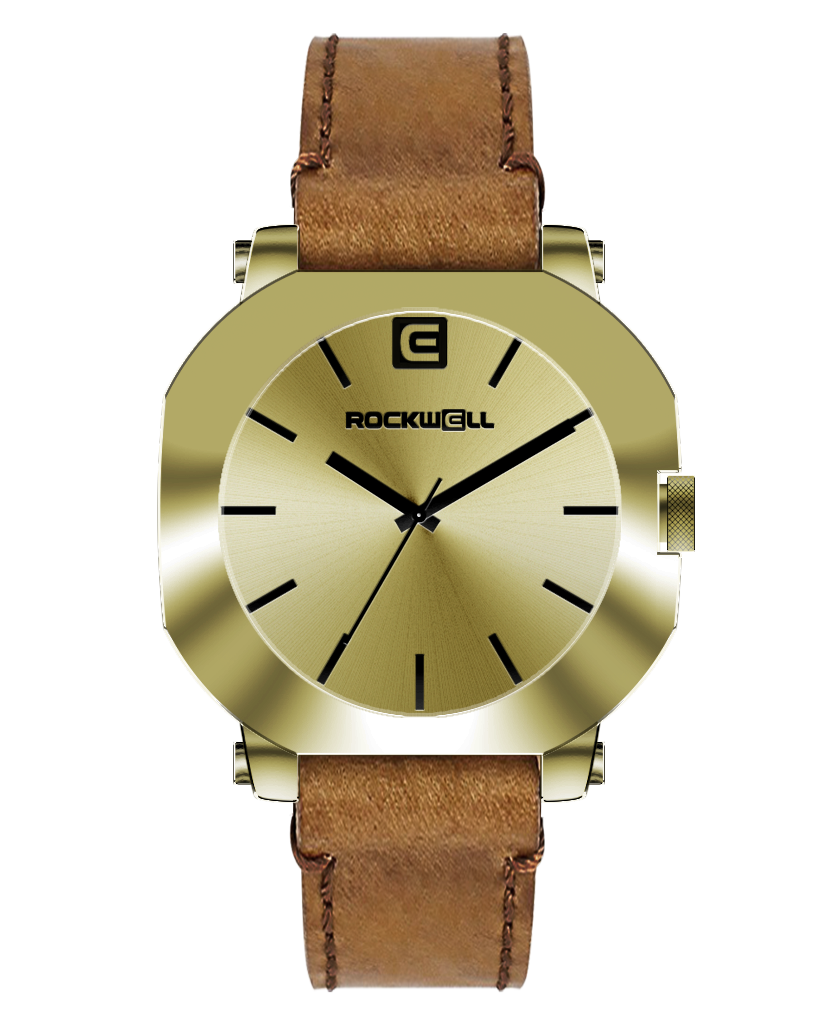 Apex (Gold/Black) Watch by Rockwell Time