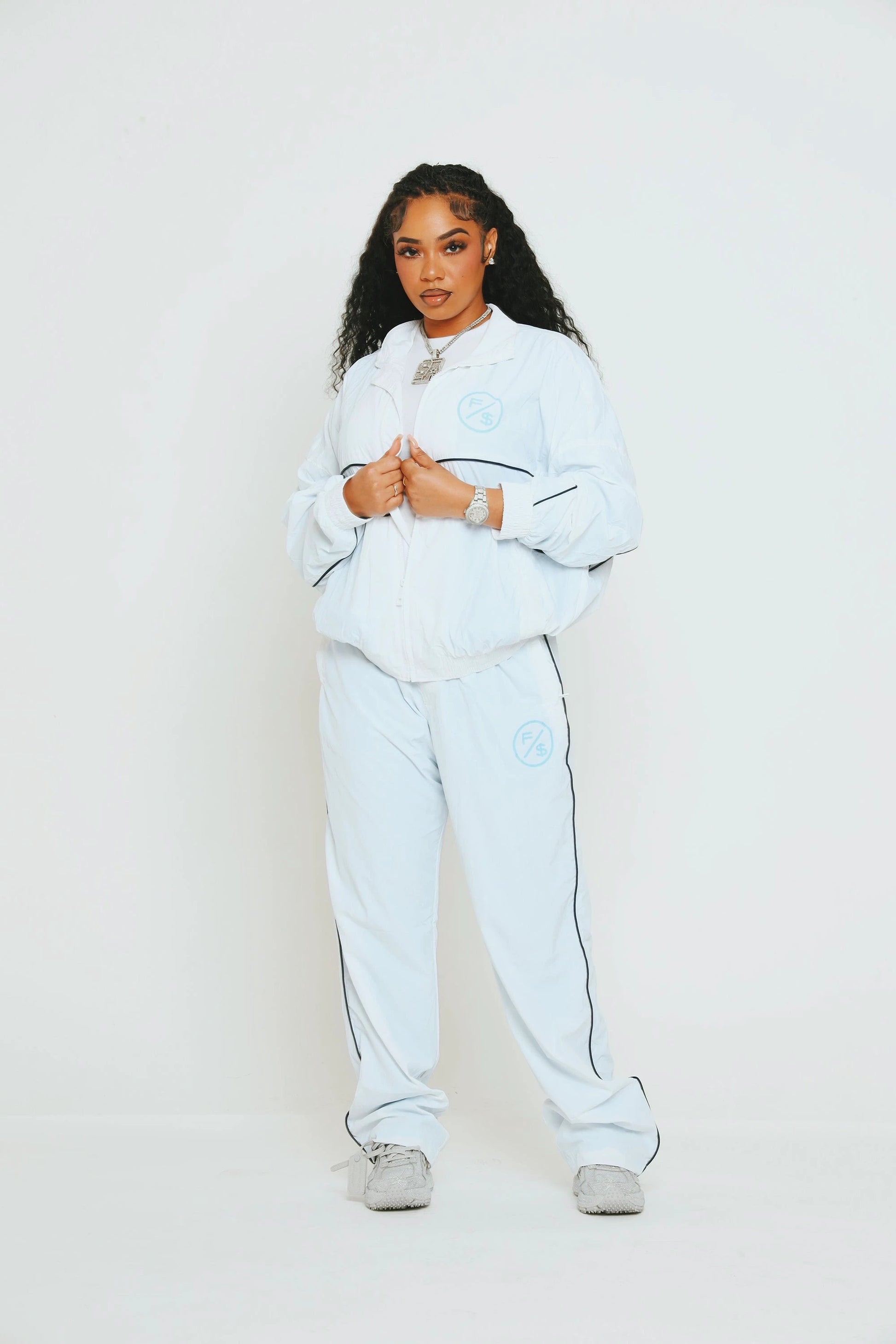MOTION Nylon Jacket (White) by Fly Supply Co