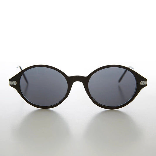 Simple Oval 90s Unisex Sunglass - Binxy by Sunglass Museum