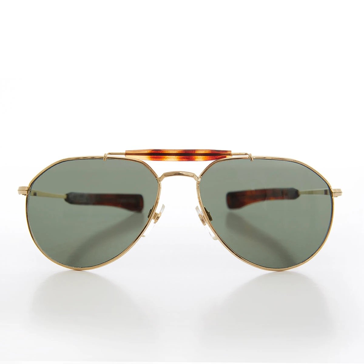 Large 62mm Unisex Aviator Sunglass - Bowser by Sunglass Museum