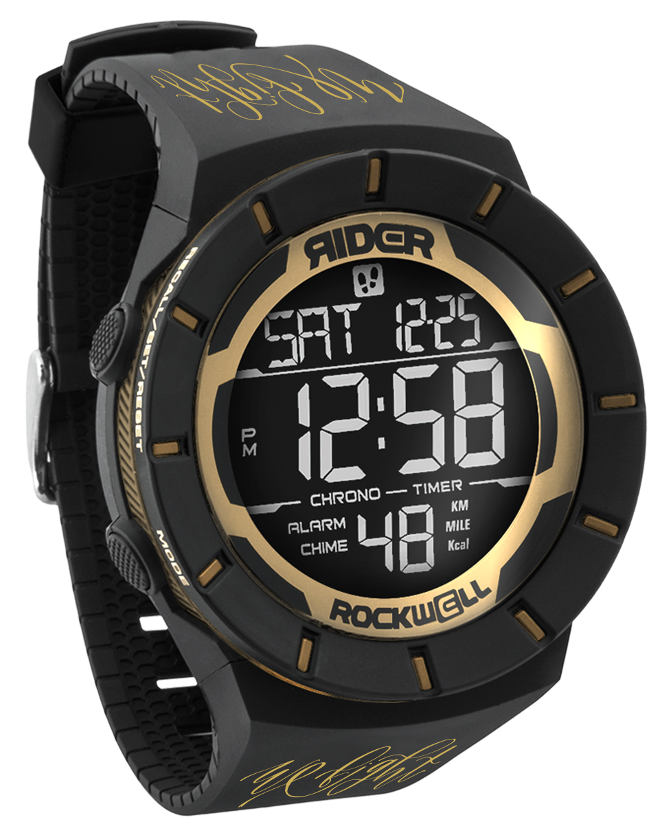 We Fight - Gold/Black Coliseum by Rockwell Time