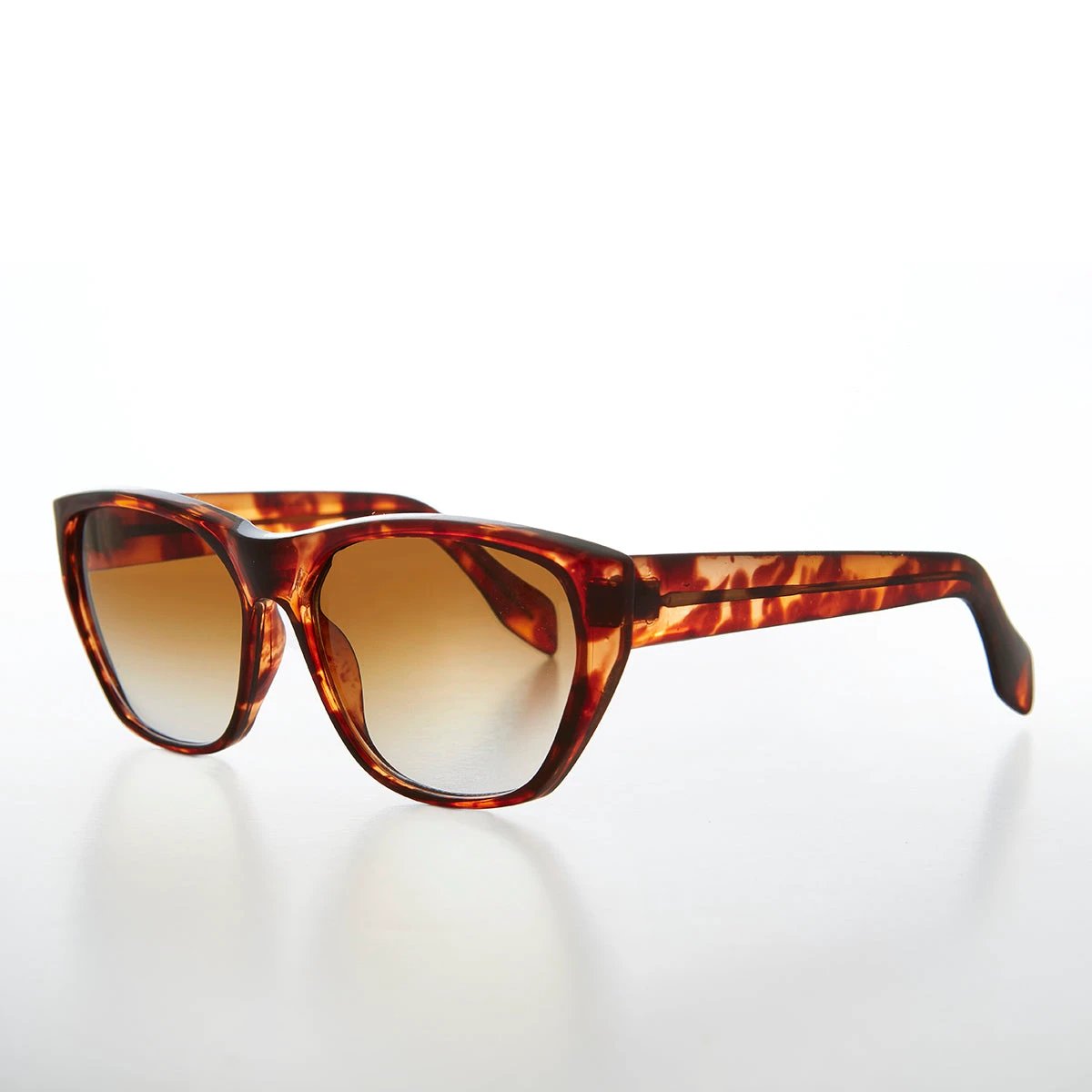 Angular Rectangle Unisex Vintage Sunglass - Carol by Sunglass Museum